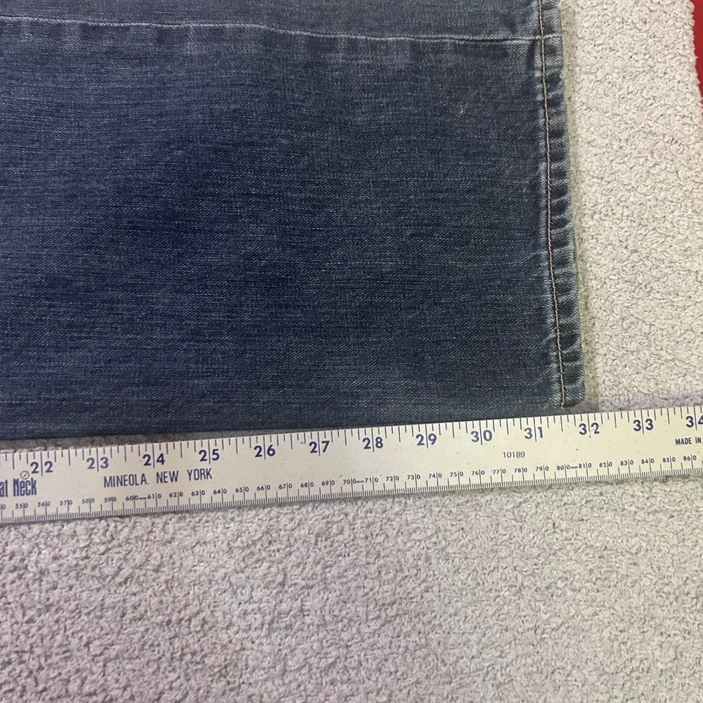 Banana Republic Jeans Classic Straight 36x32 Indigo‎ Blue Vintage Denim Mens